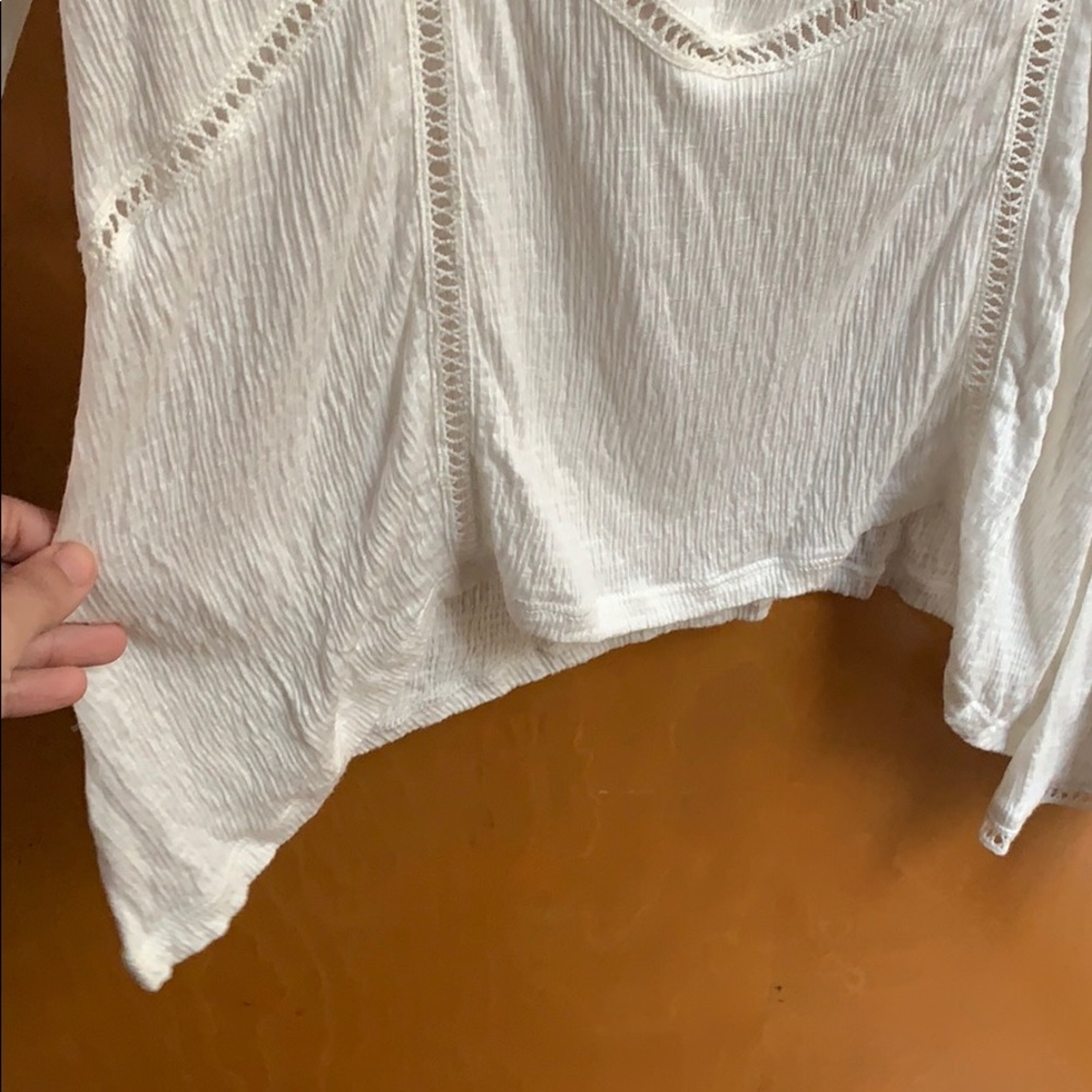 American rag‎ off the shoulder white top - Picture 3 of 4
